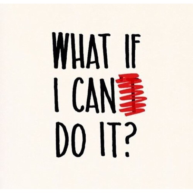 Instead of going over all of the reasons why it won't work, think of why it will. #youcan - HonorSociety.org