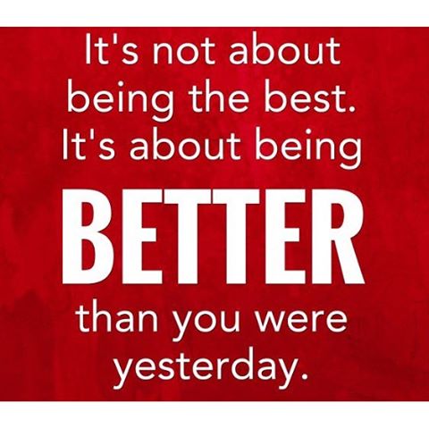 Do something small today that will surpass yesterday's efforts! #betterthanyesterday - HonorSociety.org